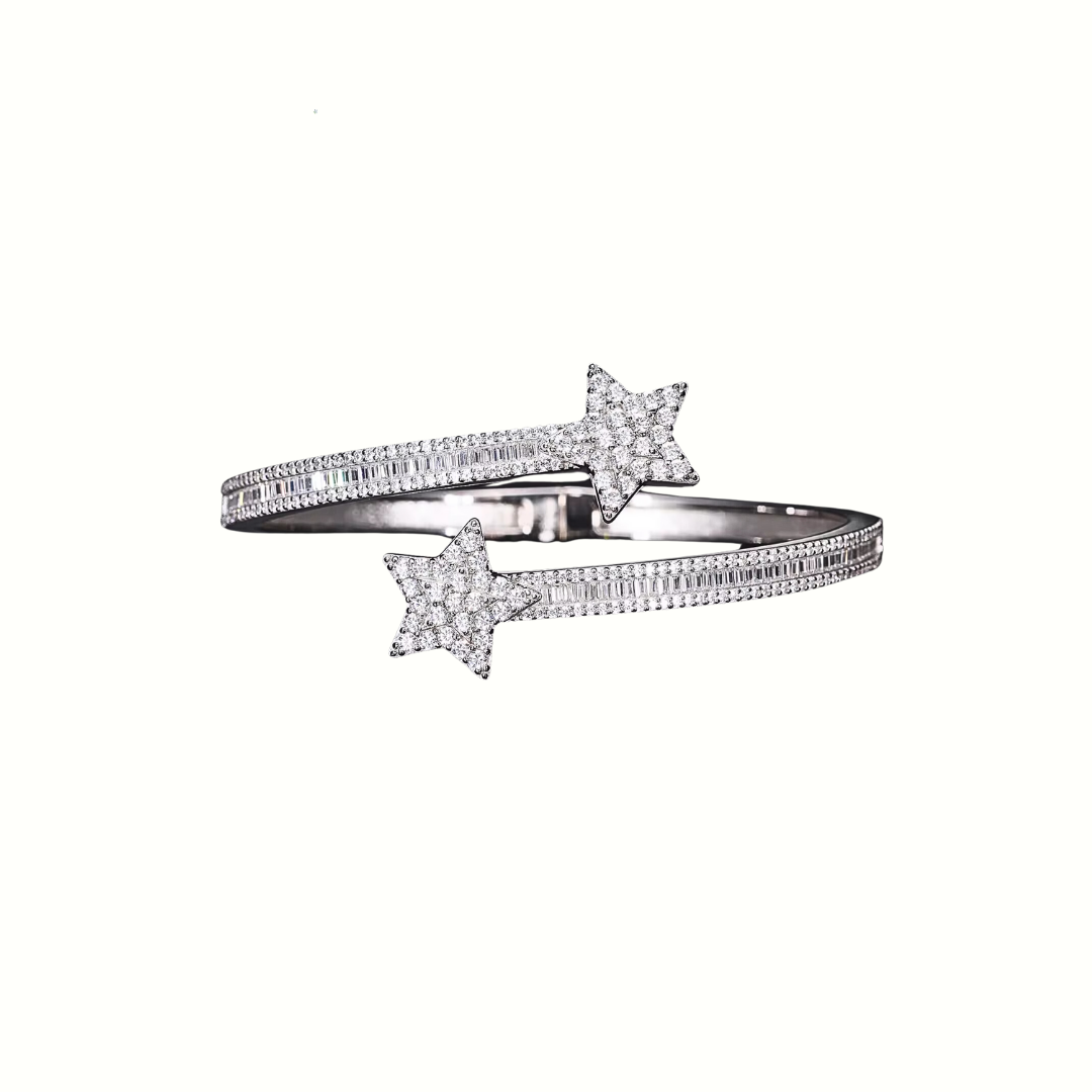 Moissanite Shooting Star Bracelet