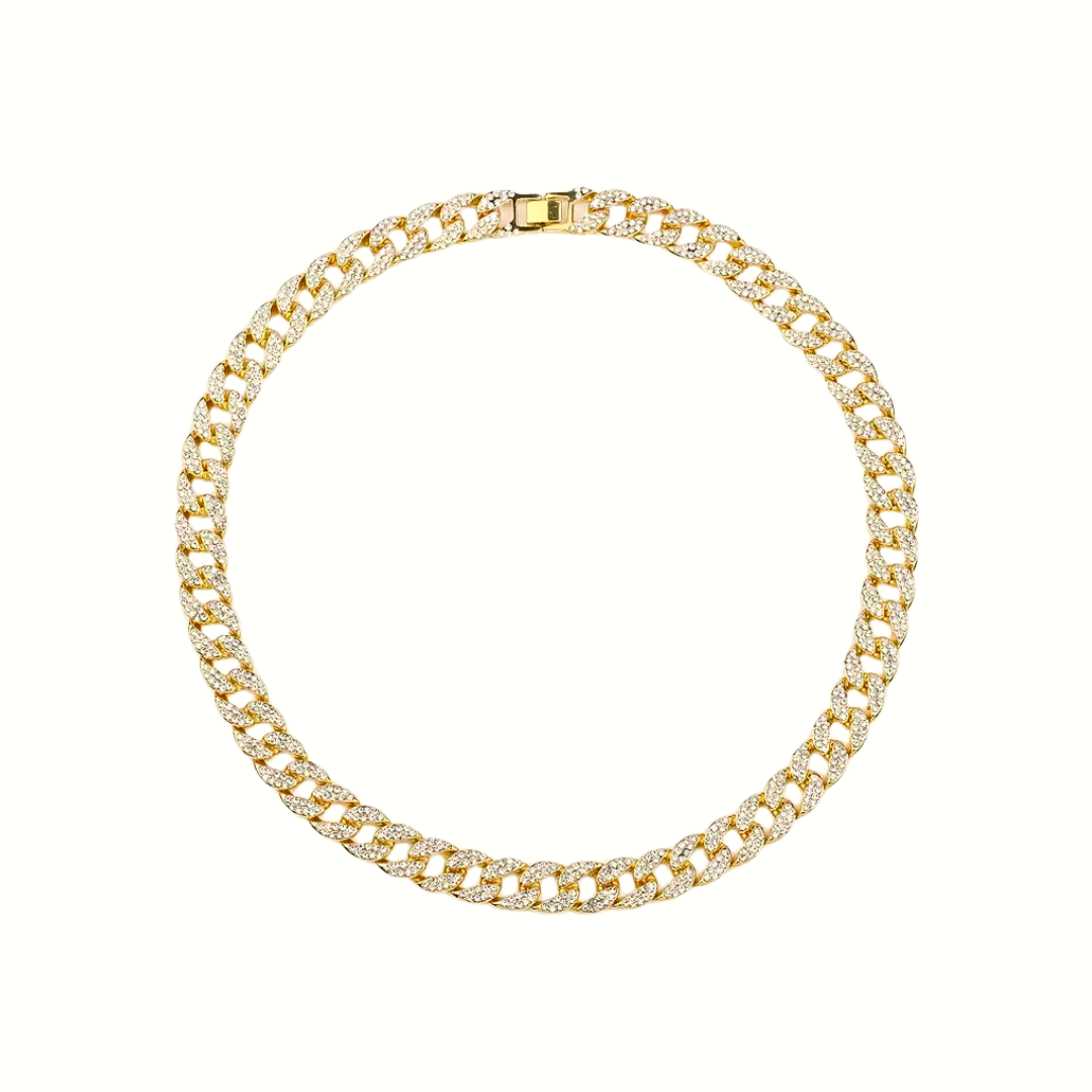 Moissanite Cuban Link Chain